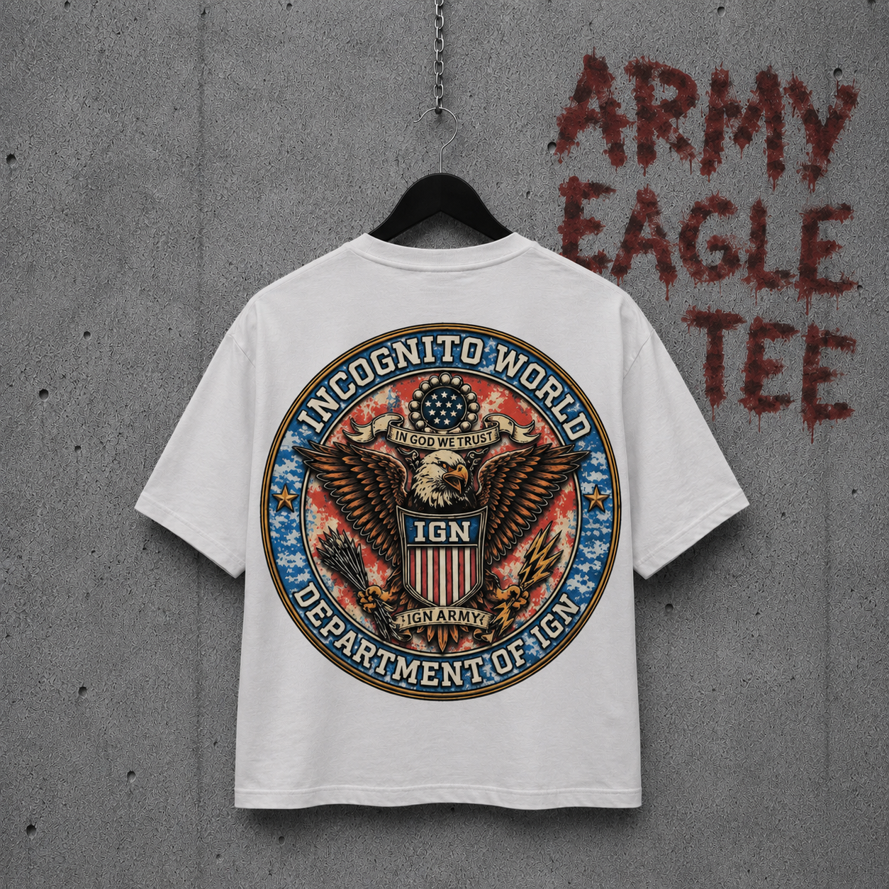 Incognito Army Tee