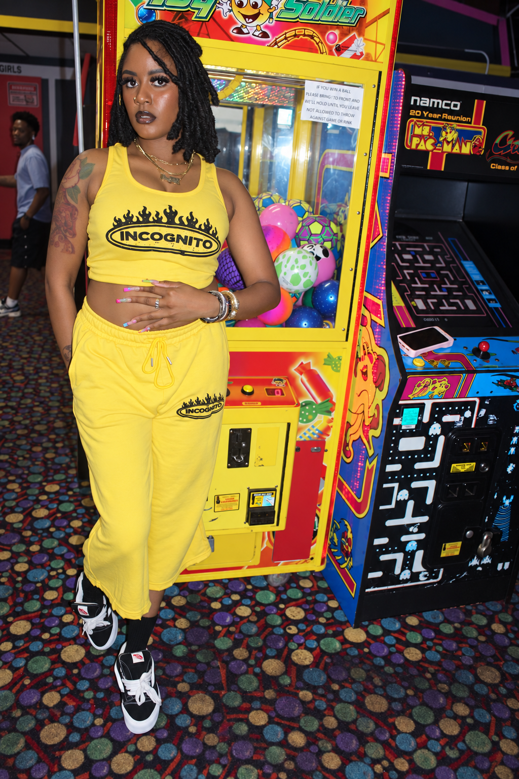 IGN Yellow 2 Piece Crop Set