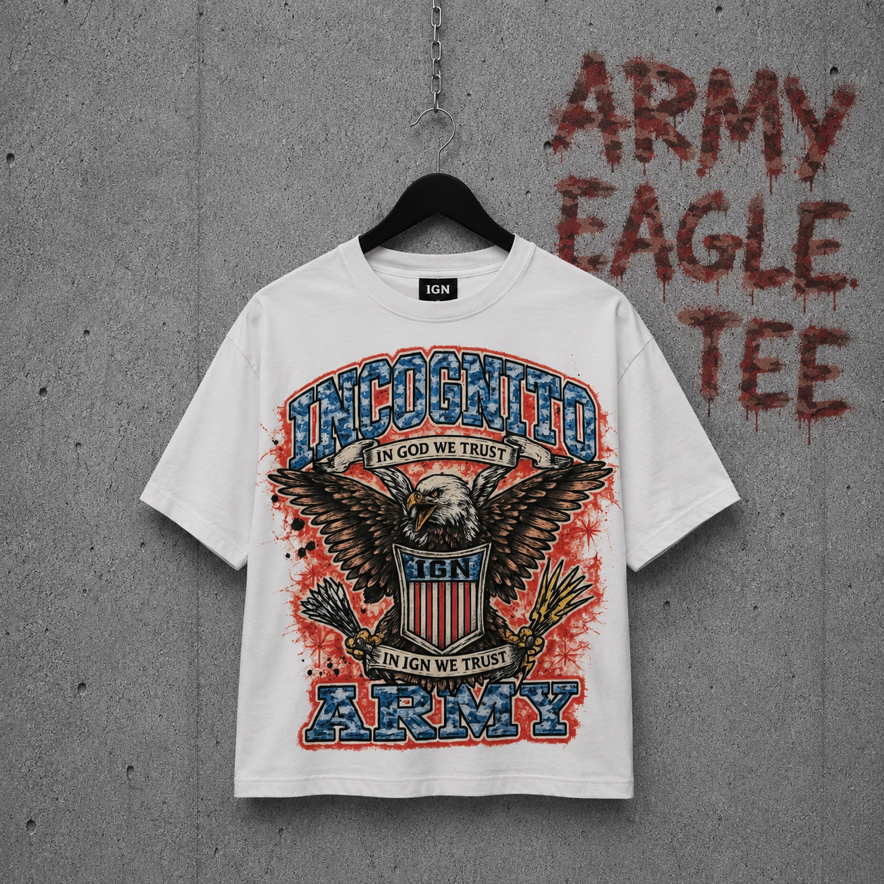 Incognito Army Tee