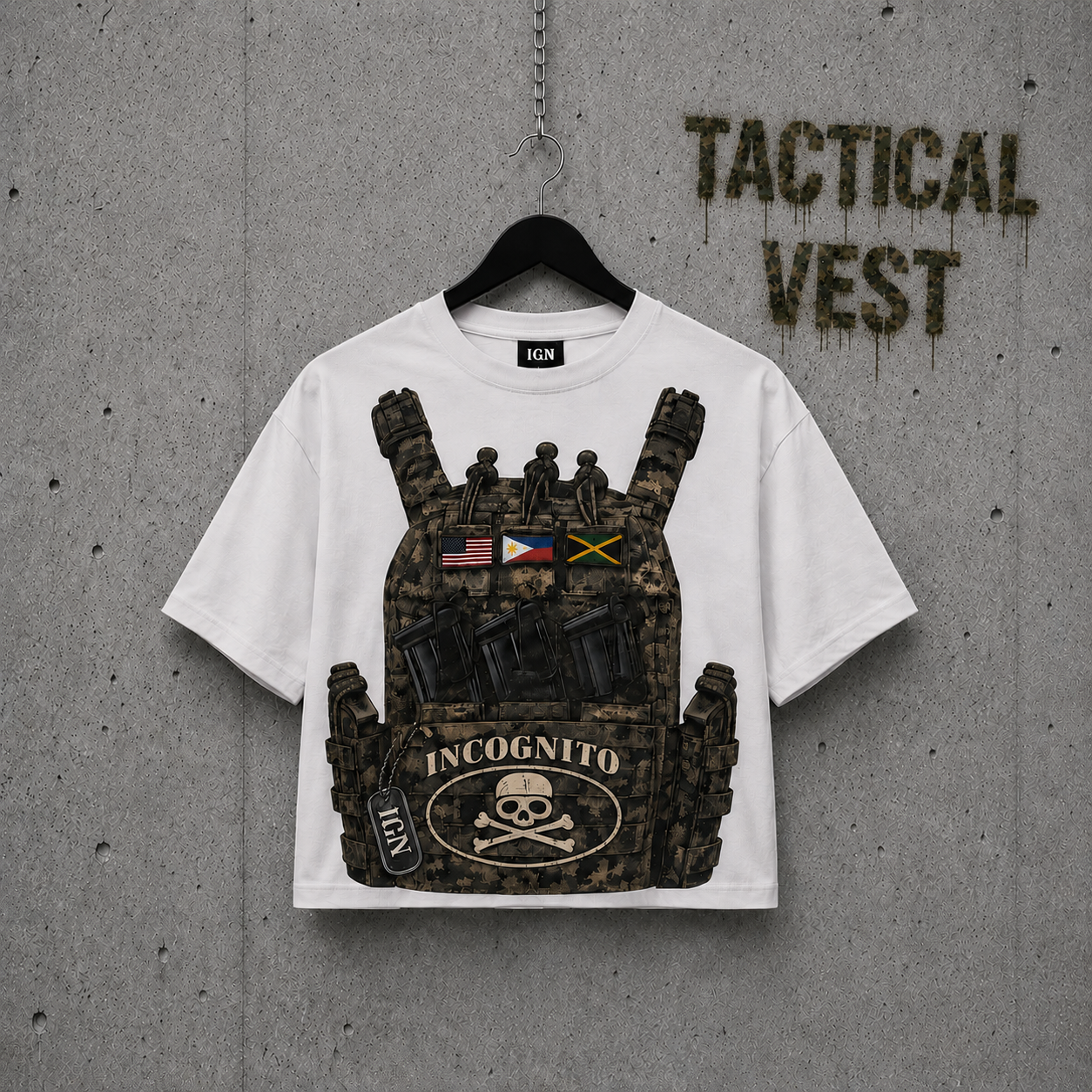 Army Vest Tee