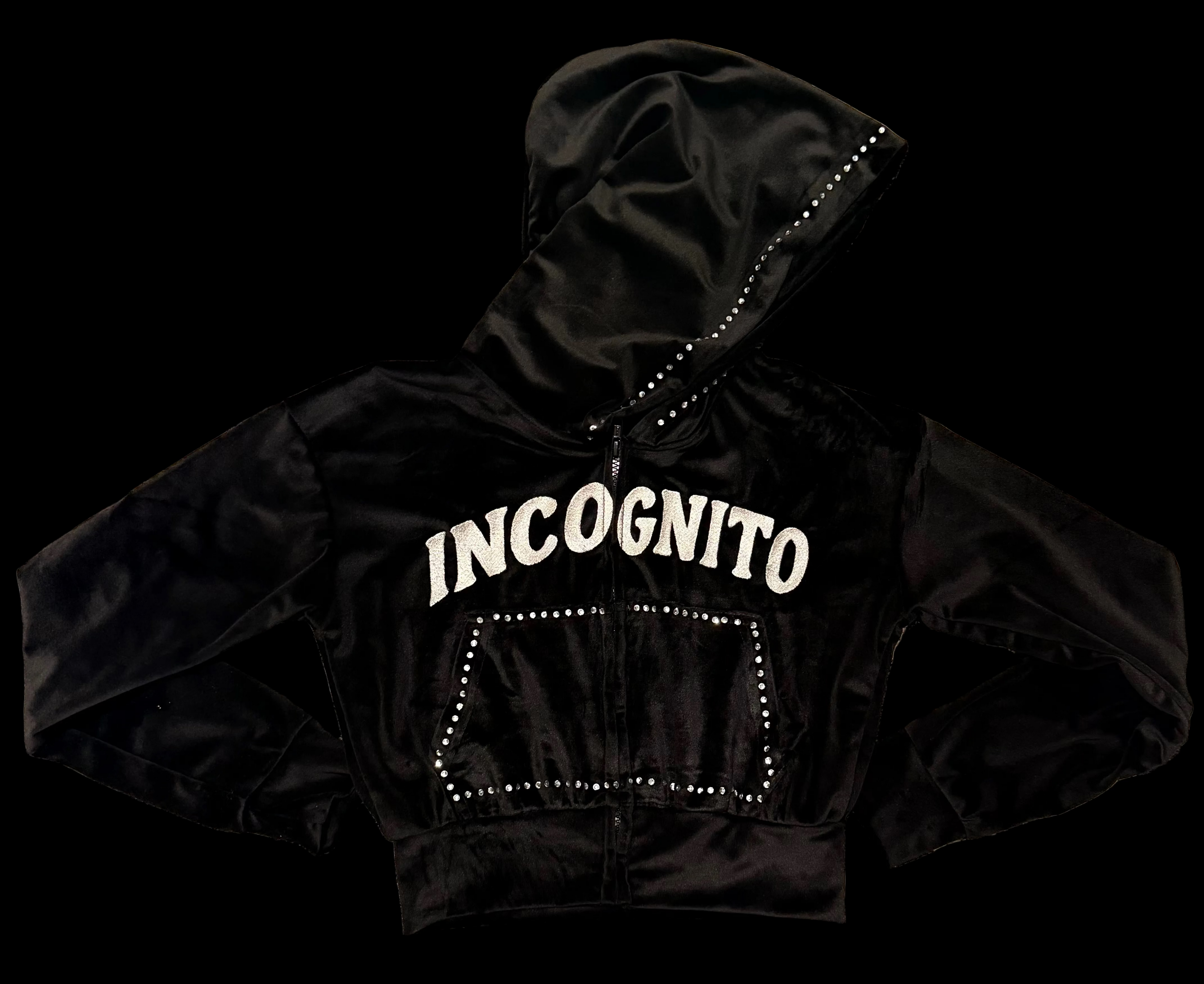 Midnight Incognito Velour Set
