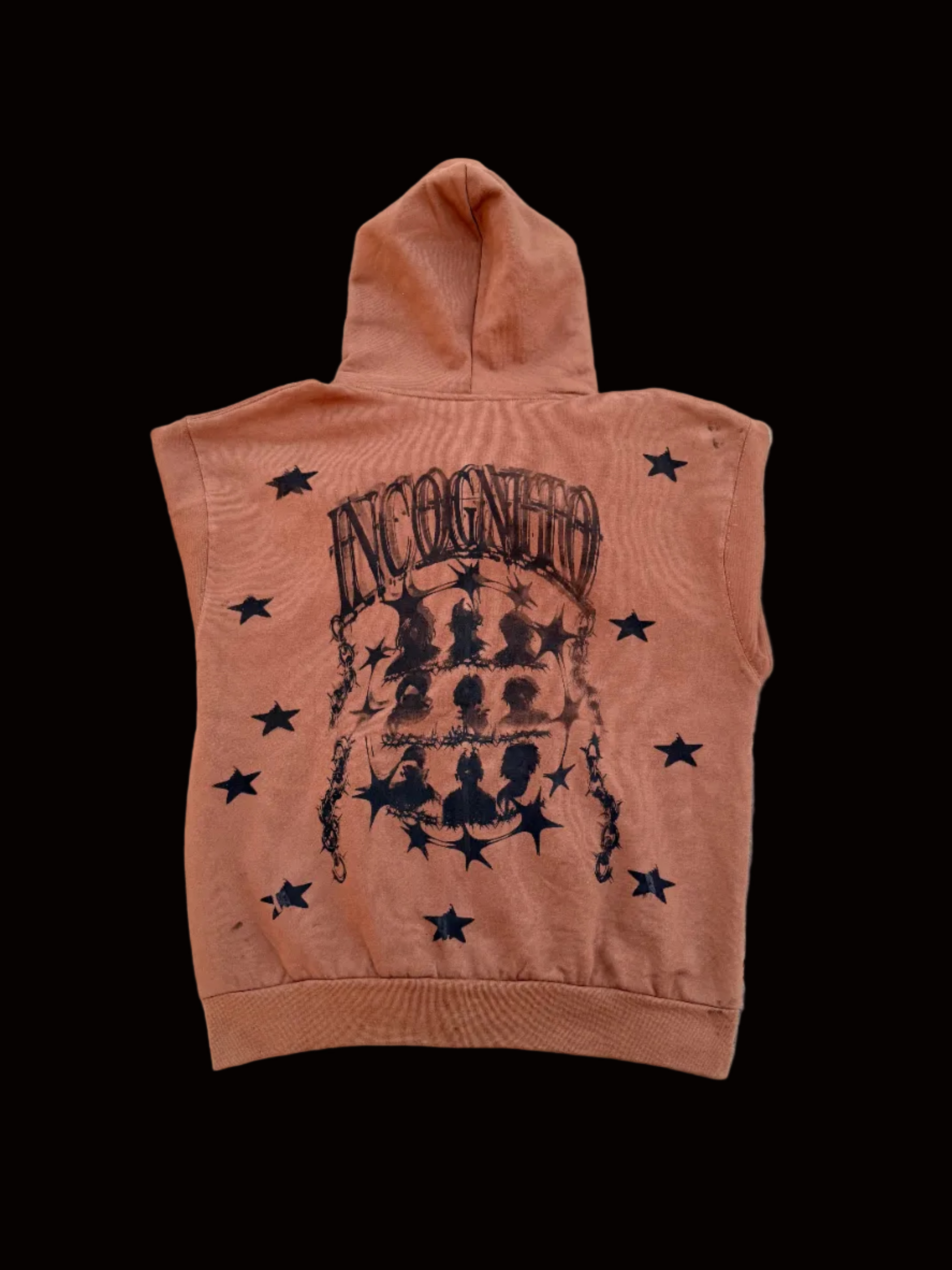 Incognito Brown Zip Up